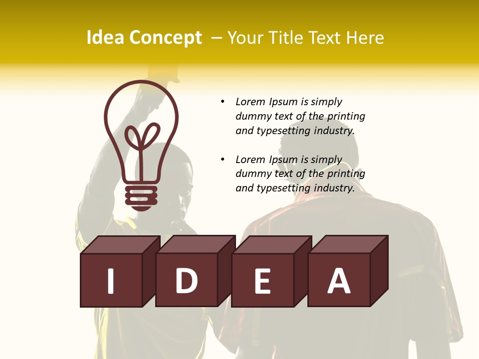 Two People Modern Ballet One Woman PowerPoint Template