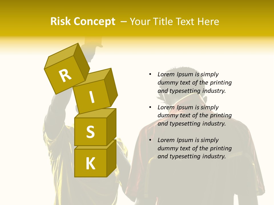 Two People Modern Ballet One Woman PowerPoint Template