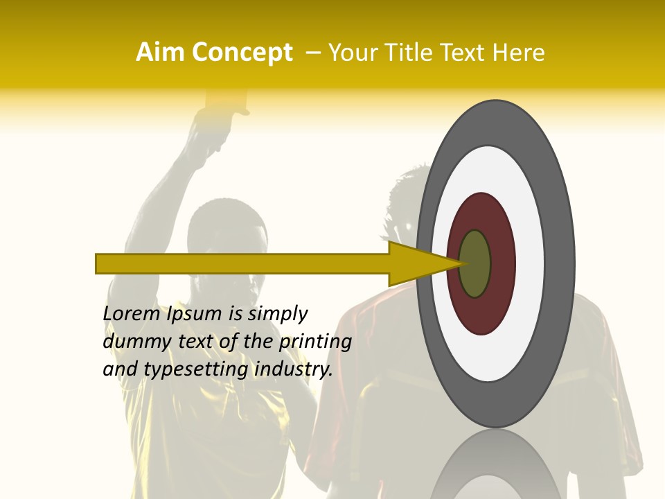 Two People Modern Ballet One Woman PowerPoint Template