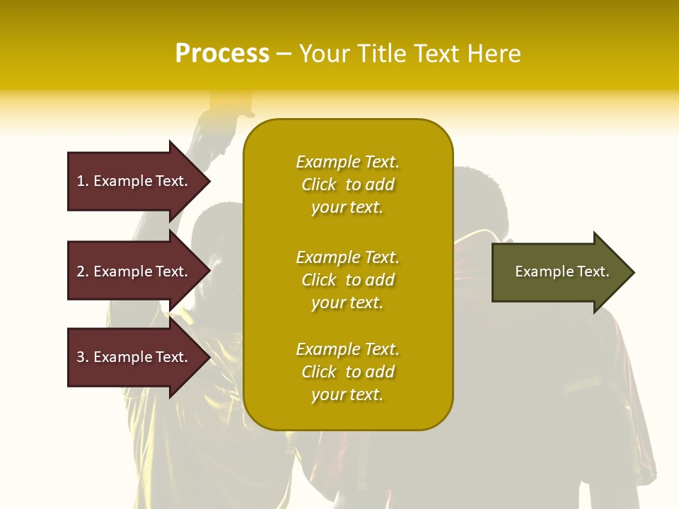Two People Modern Ballet One Woman PowerPoint Template