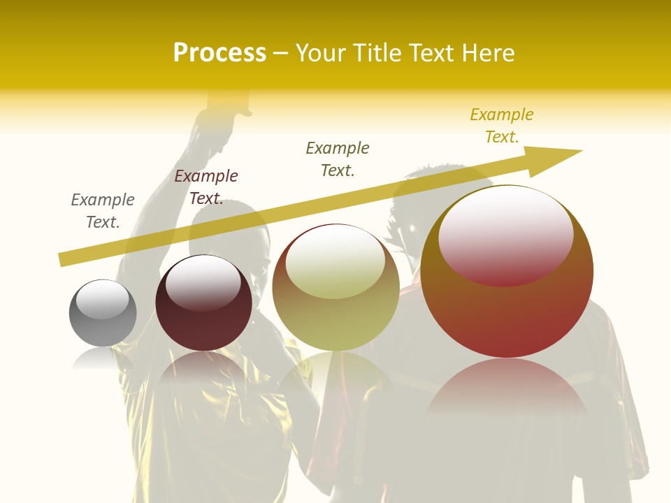 Two People Modern Ballet One Woman PowerPoint Template