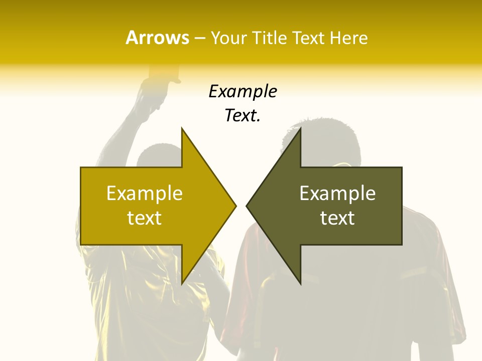 Two People Modern Ballet One Woman PowerPoint Template