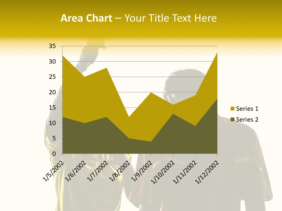 Two People Modern Ballet One Woman PowerPoint Template