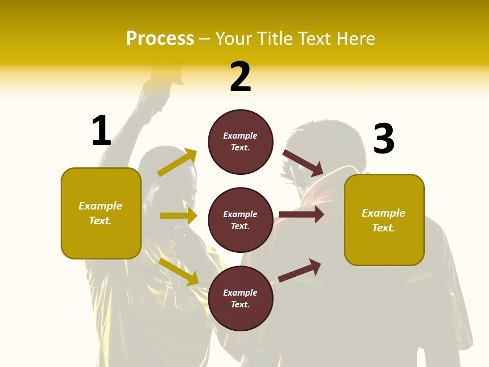 Two People Modern Ballet One Woman PowerPoint Template