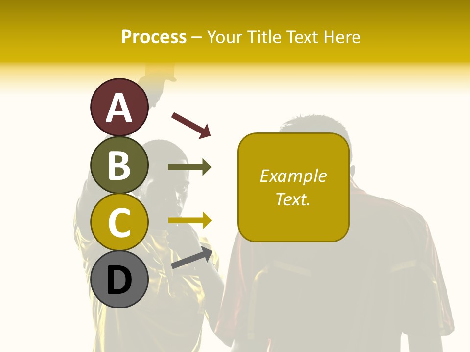 Two People Modern Ballet One Woman PowerPoint Template