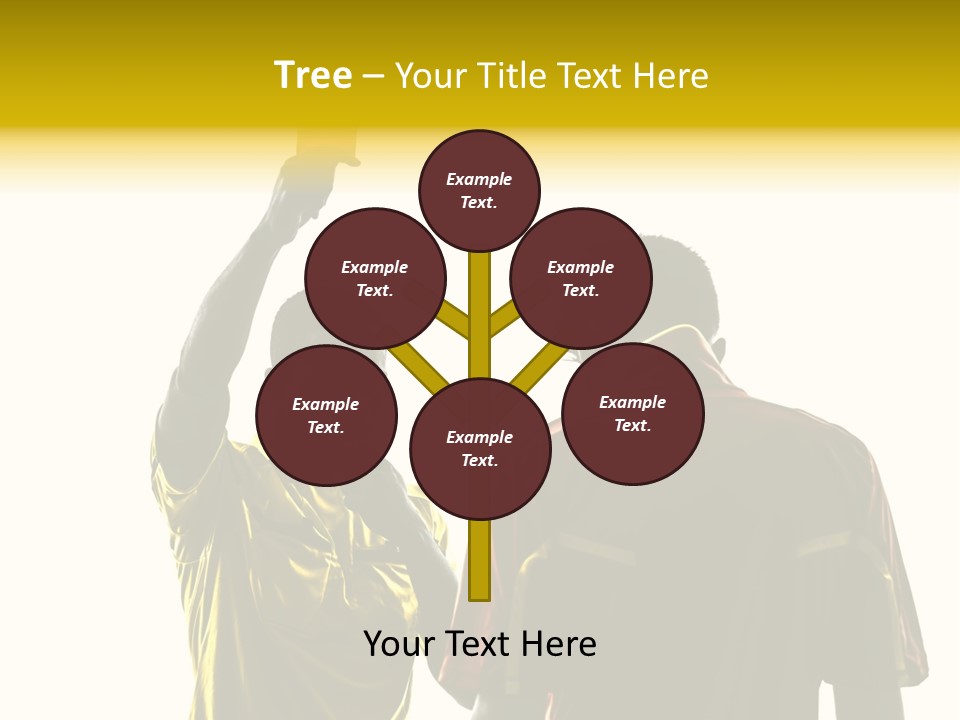 Two People Modern Ballet One Woman PowerPoint Template