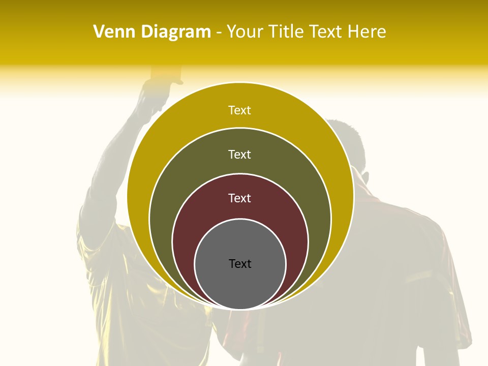 Two People Modern Ballet One Woman PowerPoint Template