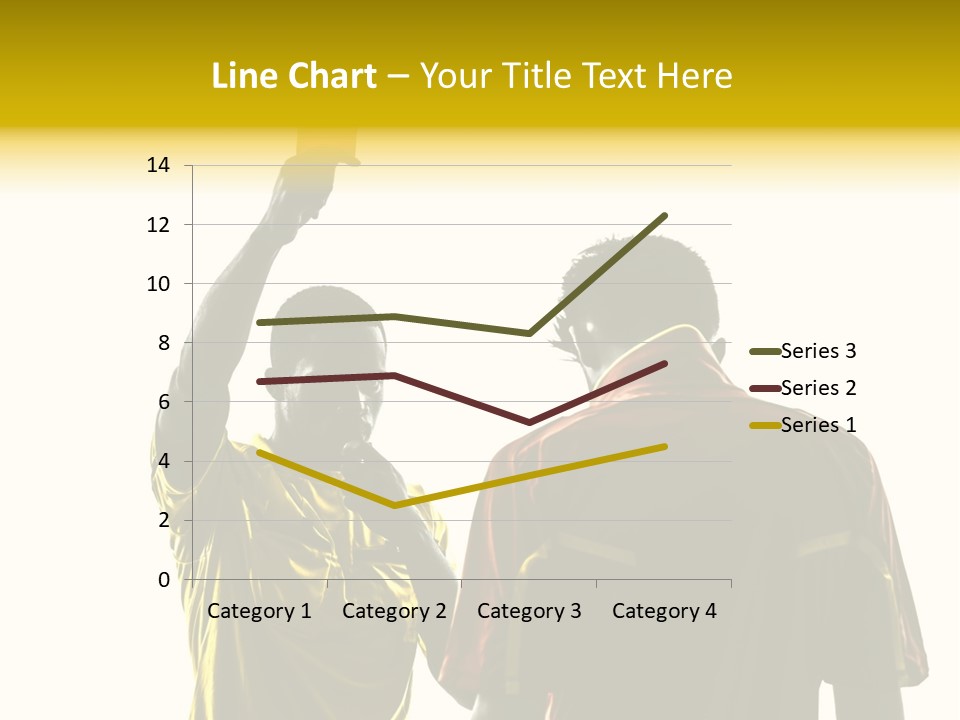 Two People Modern Ballet One Woman PowerPoint Template