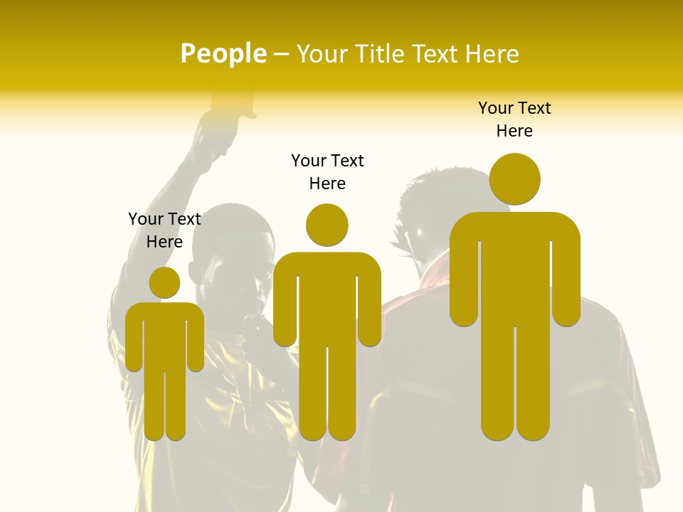 Two People Modern Ballet One Woman PowerPoint Template