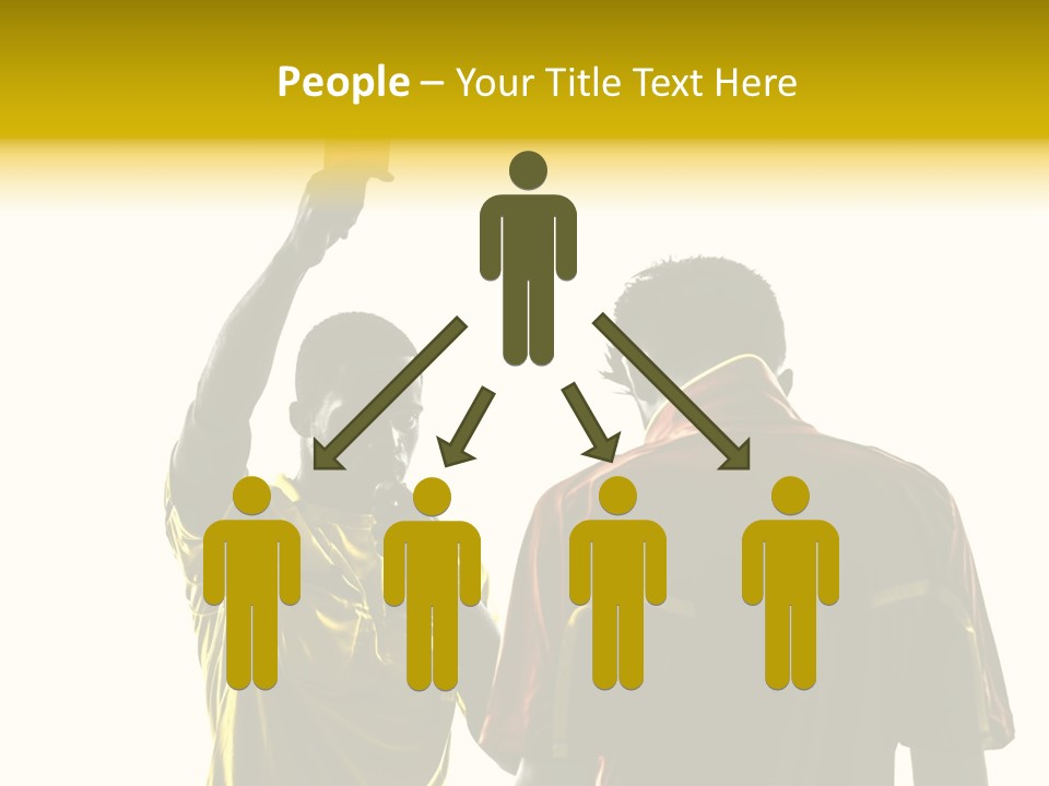 Two People Modern Ballet One Woman PowerPoint Template