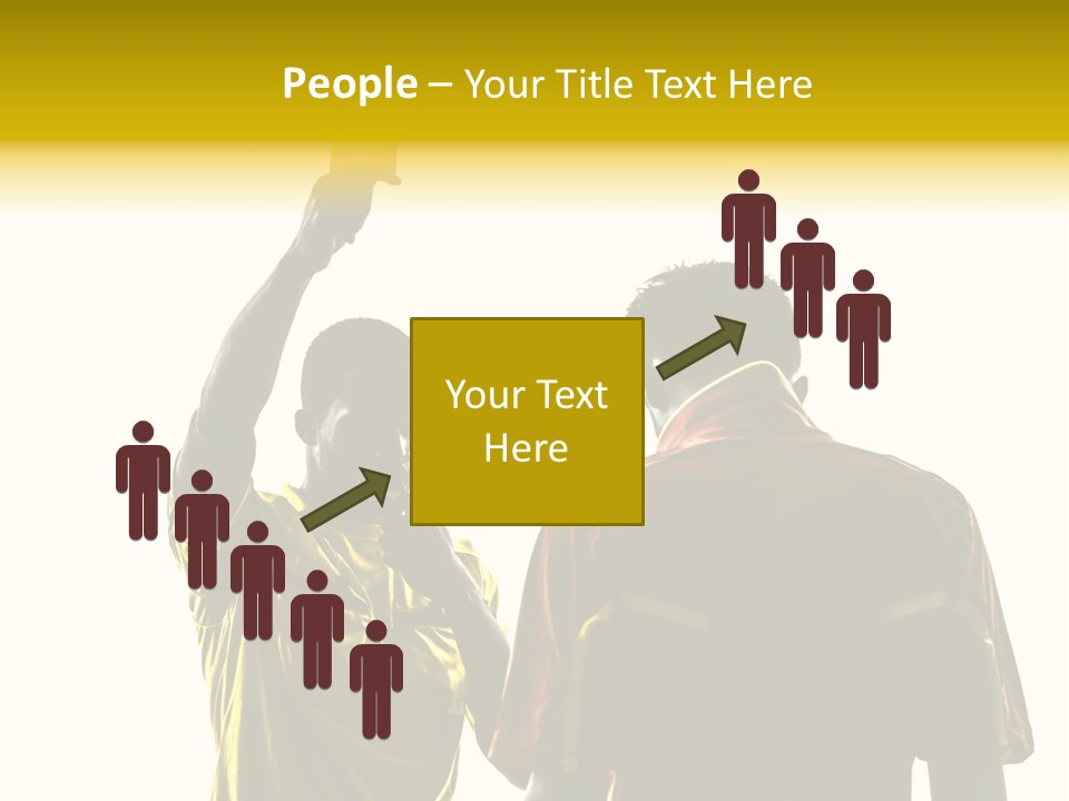 Two People Modern Ballet One Woman PowerPoint Template