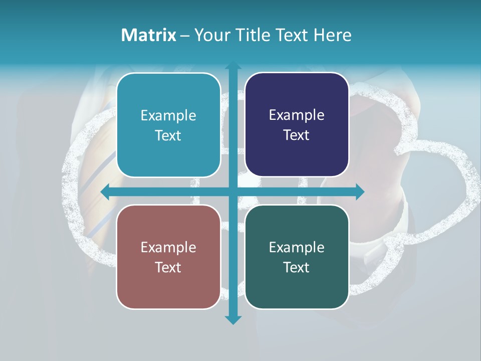 Web Blue Safety PowerPoint Template