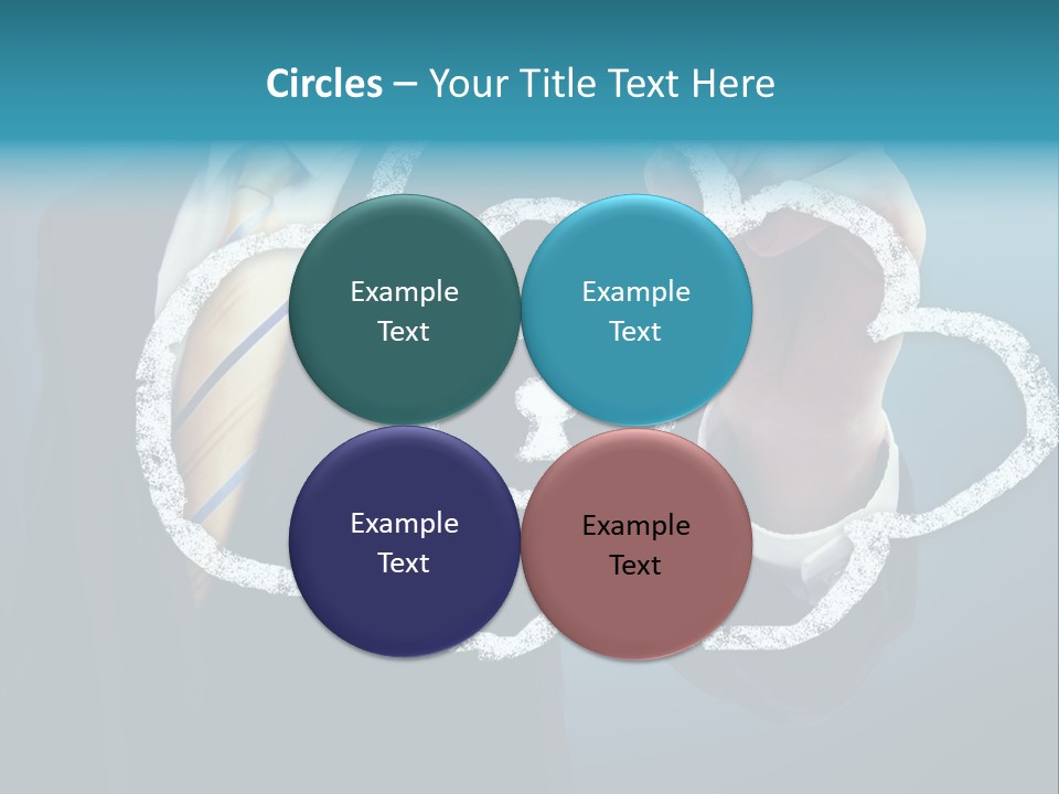 Web Blue Safety PowerPoint Template