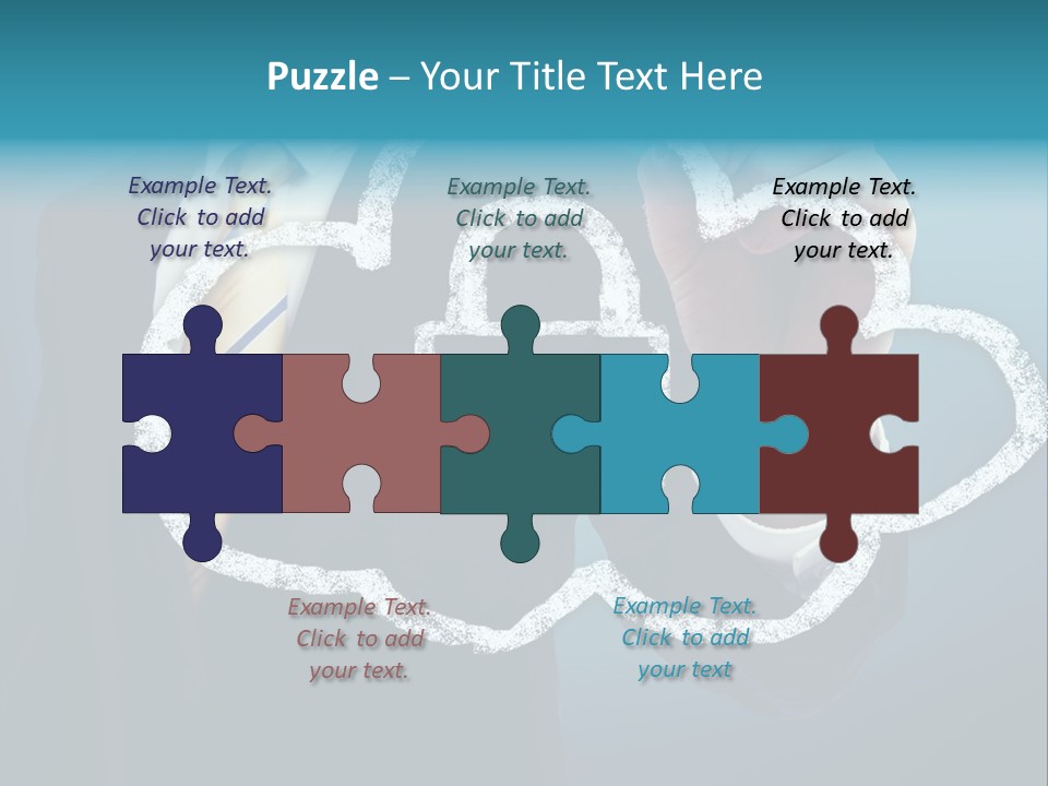 Web Blue Safety PowerPoint Template