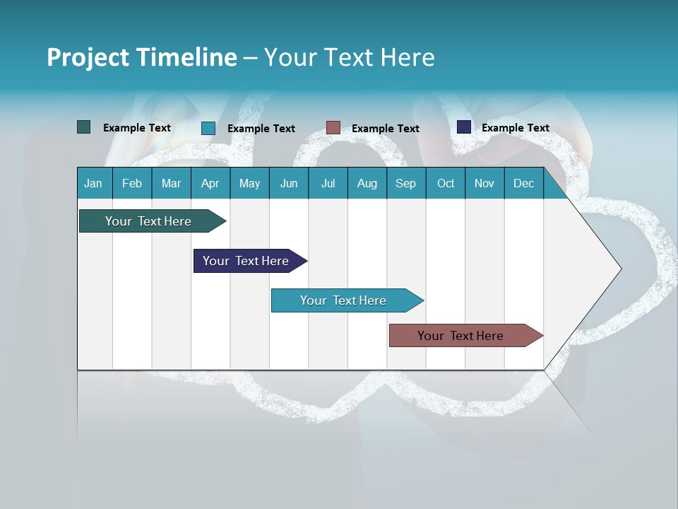Web Blue Safety PowerPoint Template