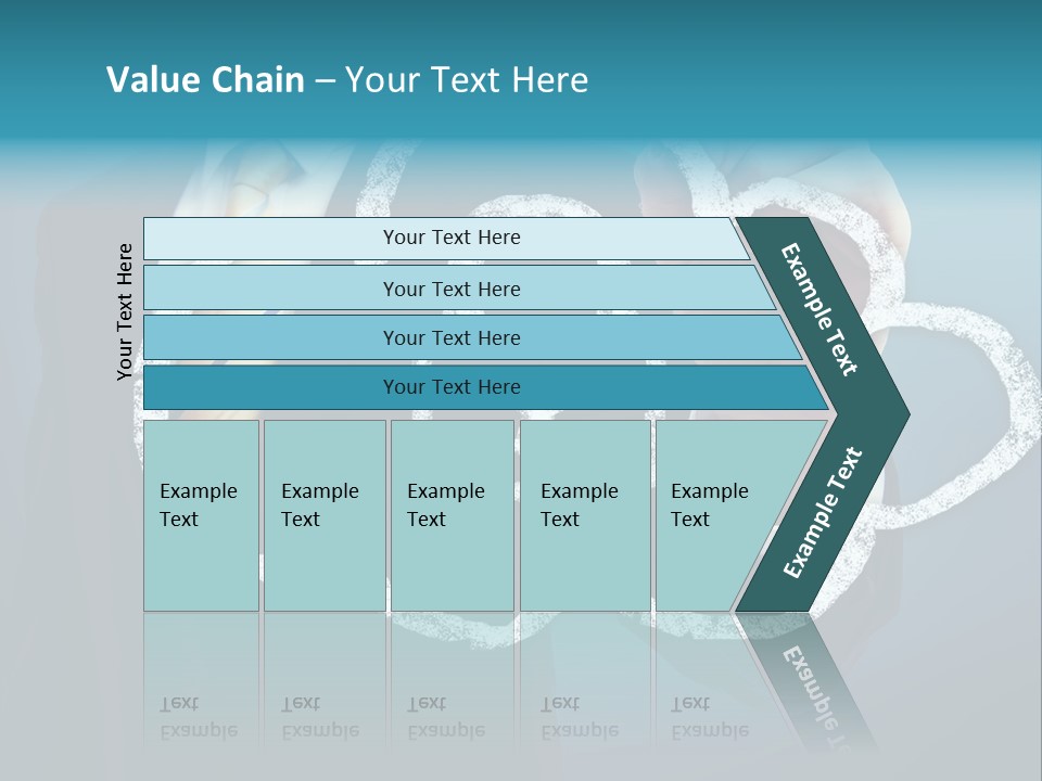 Web Blue Safety PowerPoint Template