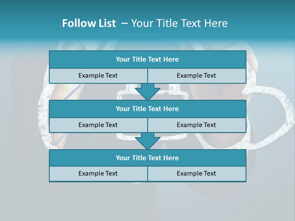 Web Blue Safety PowerPoint Template