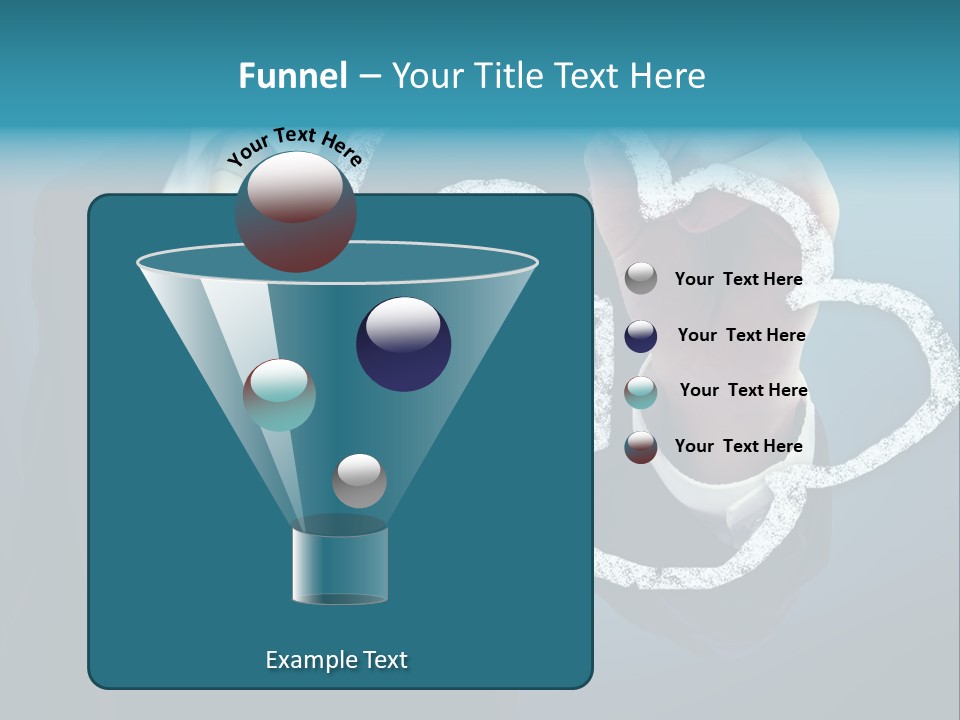 Web Blue Safety PowerPoint Template