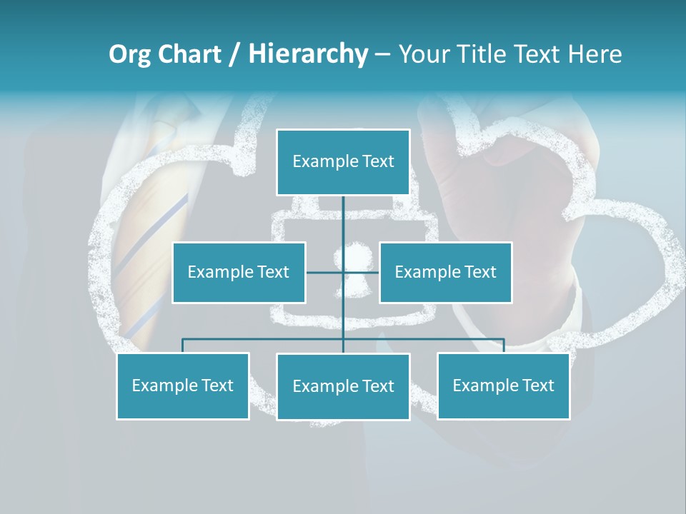 Web Blue Safety PowerPoint Template