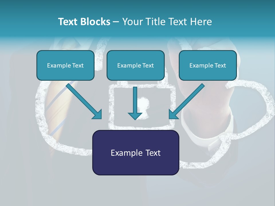Web Blue Safety PowerPoint Template