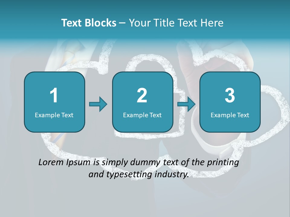 Web Blue Safety PowerPoint Template