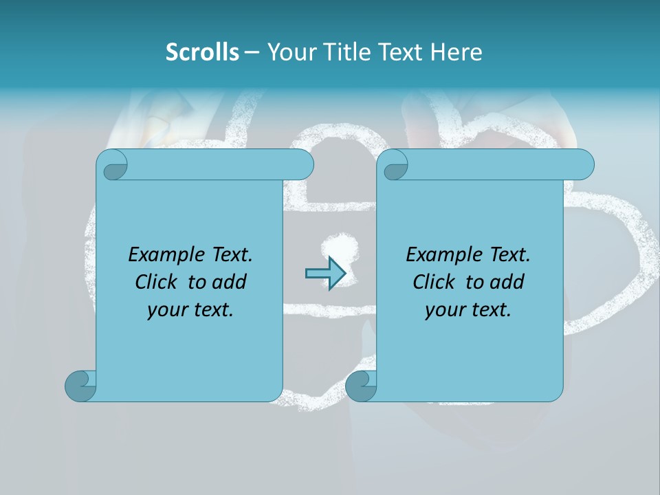 Web Blue Safety PowerPoint Template