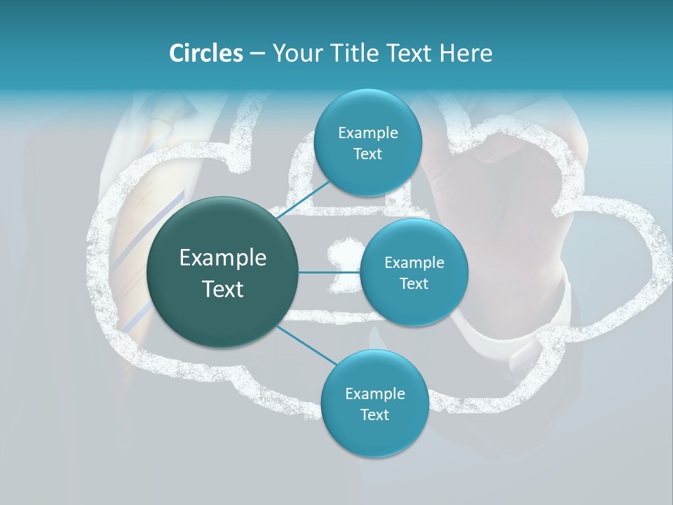 Web Blue Safety PowerPoint Template