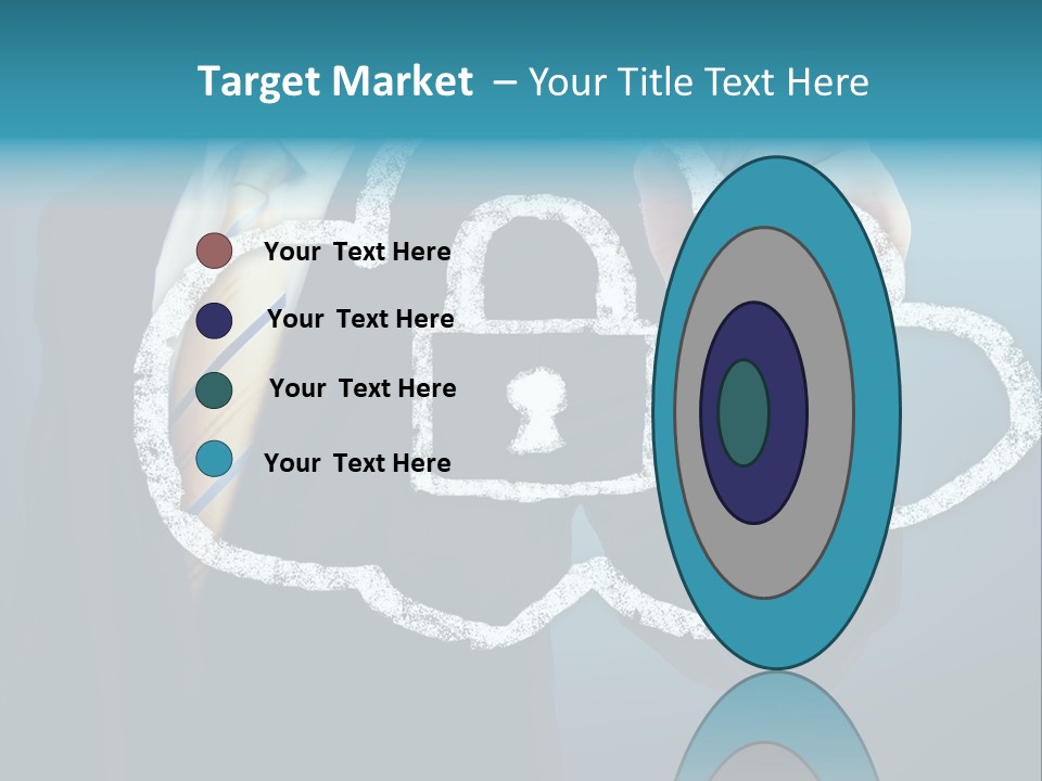 Web Blue Safety PowerPoint Template