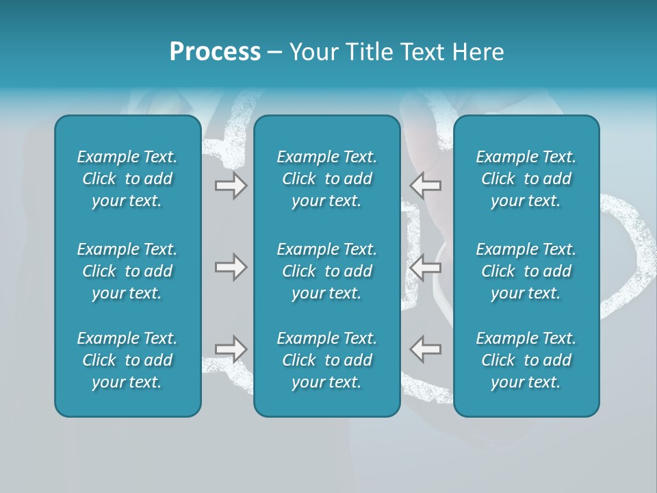 Web Blue Safety PowerPoint Template