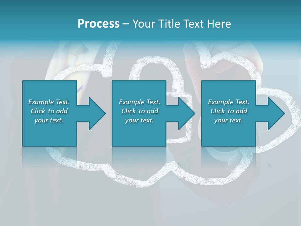 Web Blue Safety PowerPoint Template
