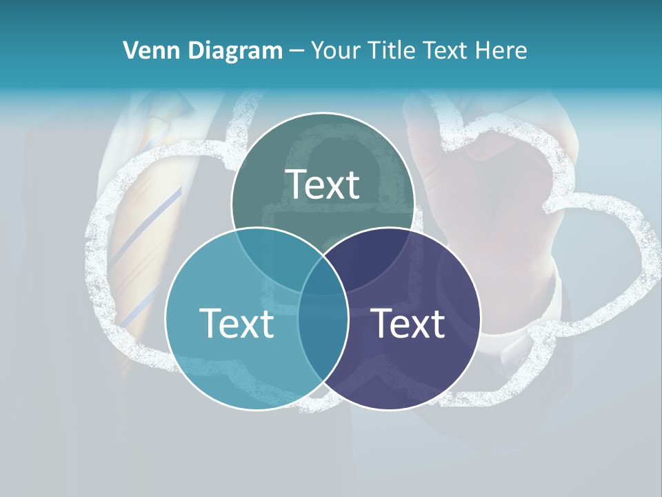 Web Blue Safety PowerPoint Template