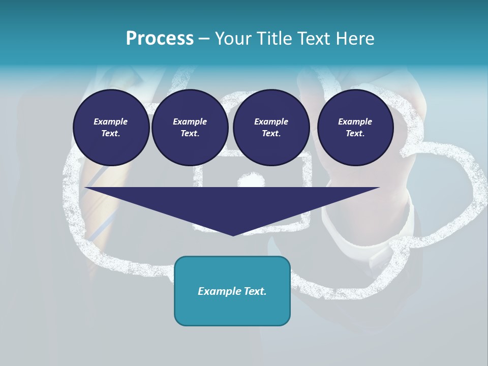 Web Blue Safety PowerPoint Template