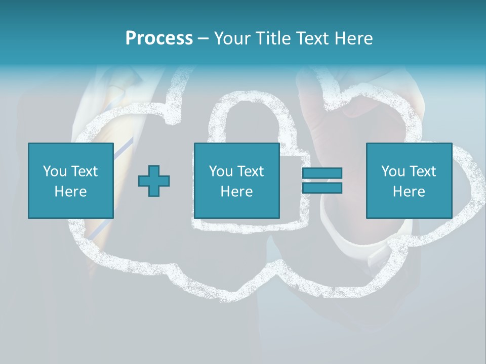 Web Blue Safety PowerPoint Template