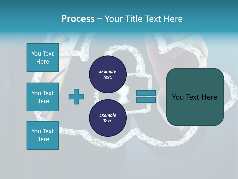 Web Blue Safety PowerPoint Template