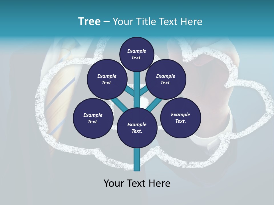 Web Blue Safety PowerPoint Template