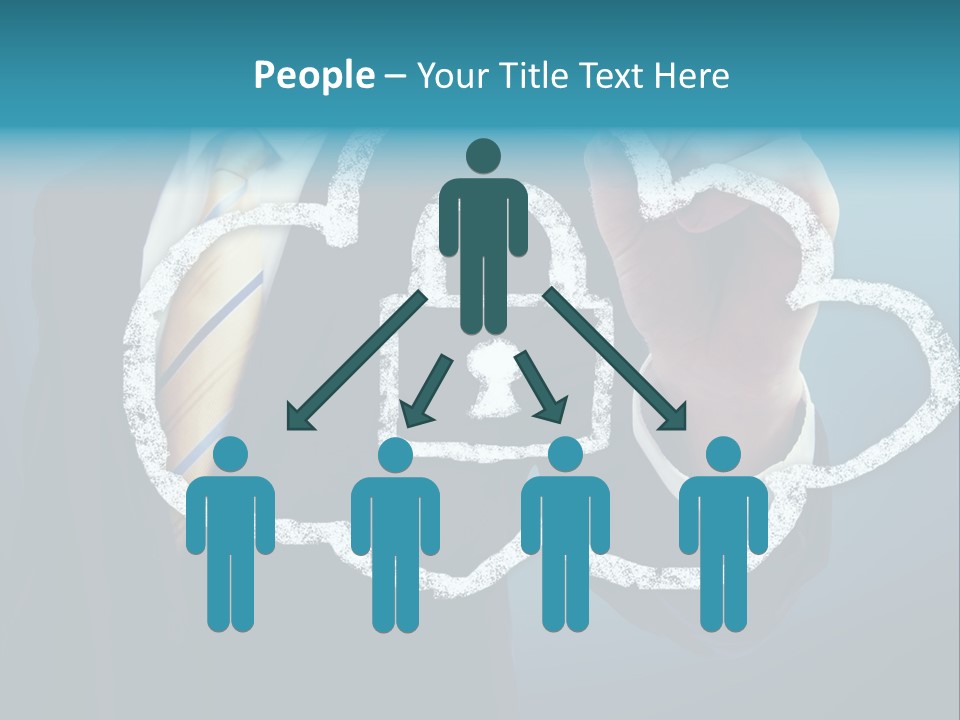 Web Blue Safety PowerPoint Template