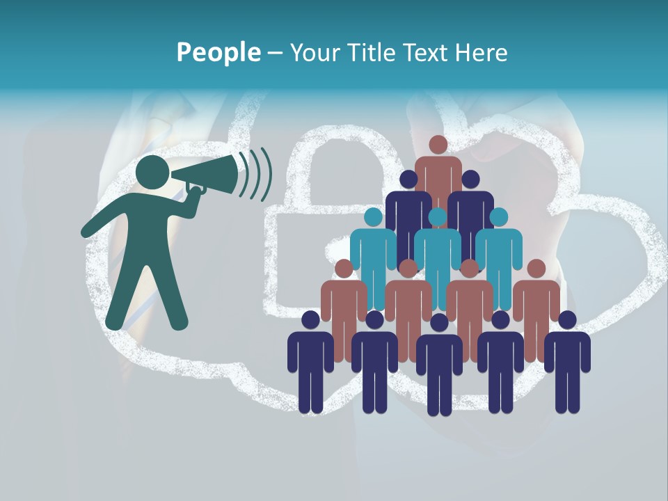 Web Blue Safety PowerPoint Template