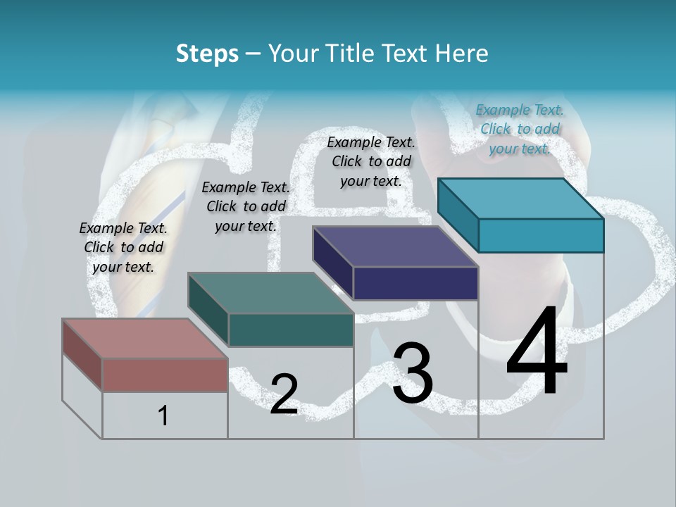 Web Blue Safety PowerPoint Template
