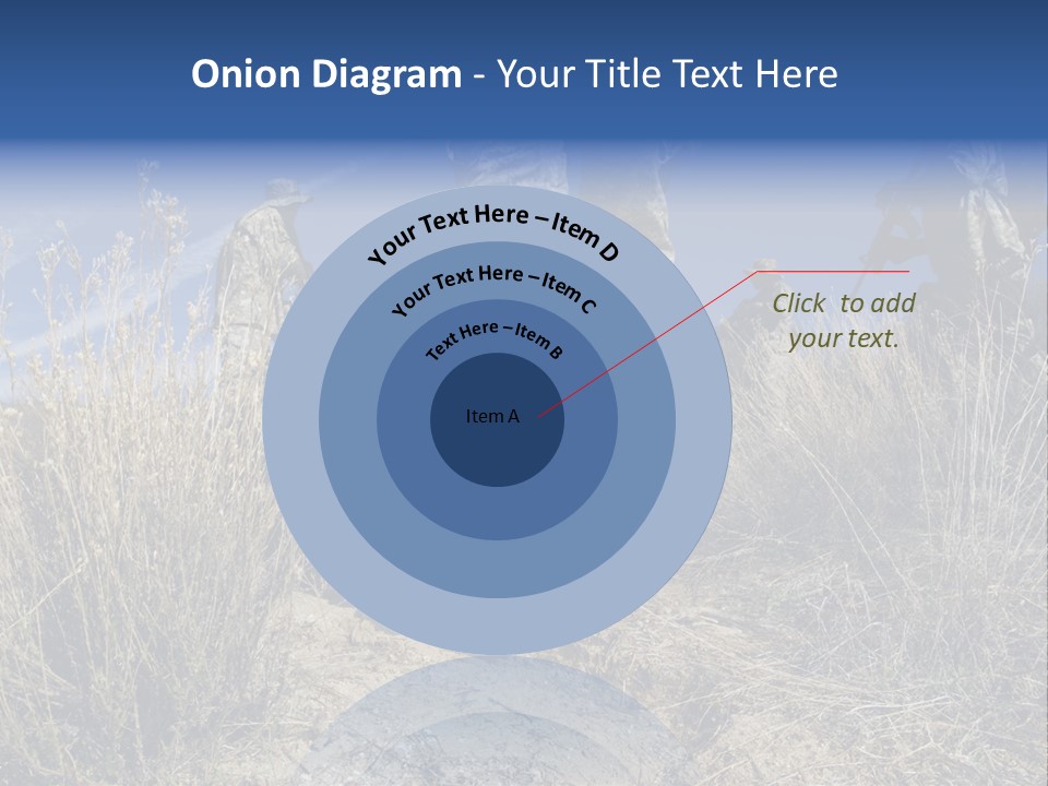 Mid Man Military Military Forces PowerPoint Template