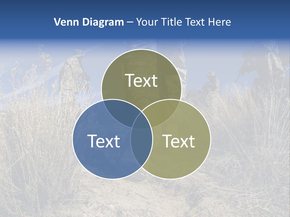 Mid Man Military Military Forces PowerPoint Template