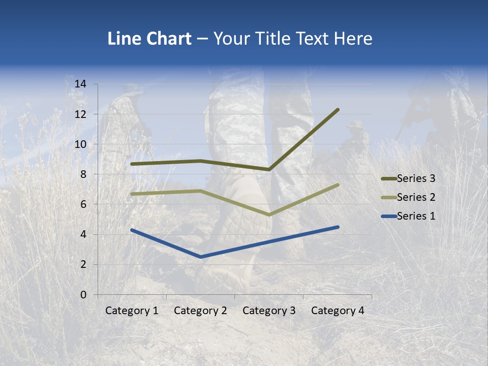 Mid Man Military Military Forces PowerPoint Template