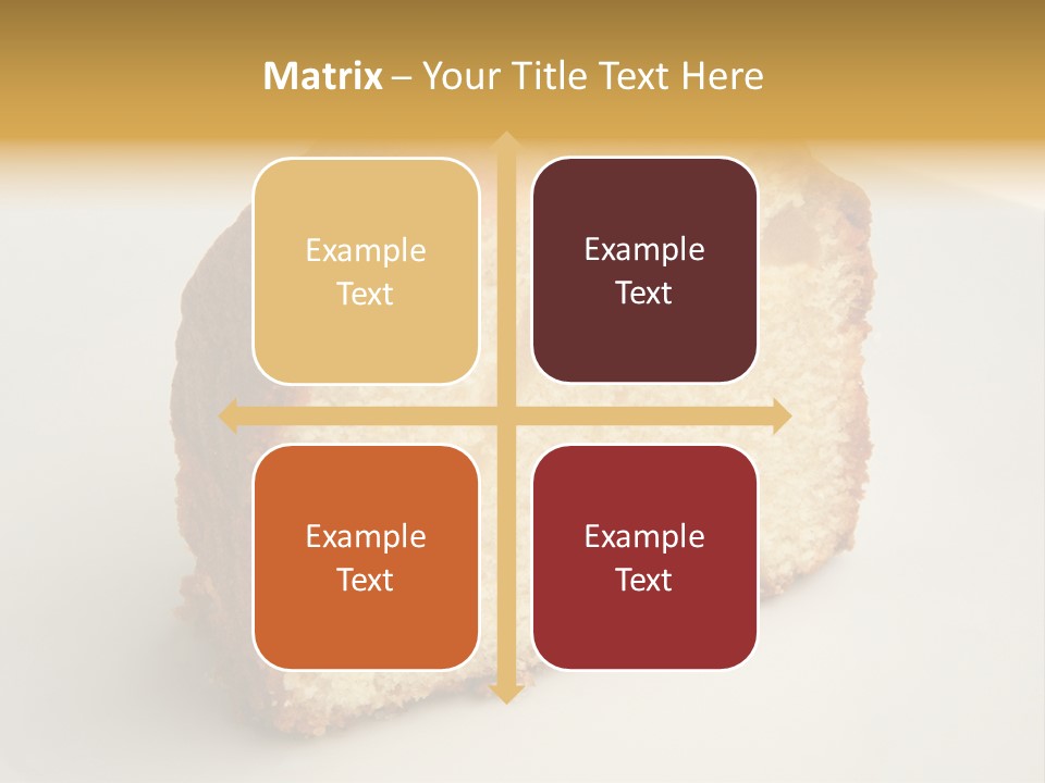 Bakery Pie Snack PowerPoint Template