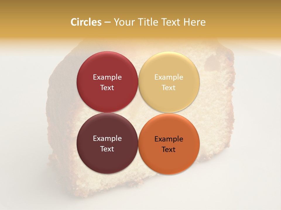 Bakery Pie Snack PowerPoint Template