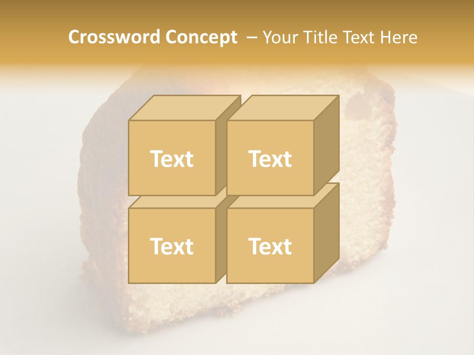 Bakery Pie Snack PowerPoint Template