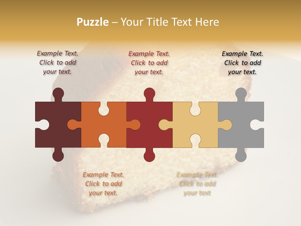 Bakery Pie Snack PowerPoint Template