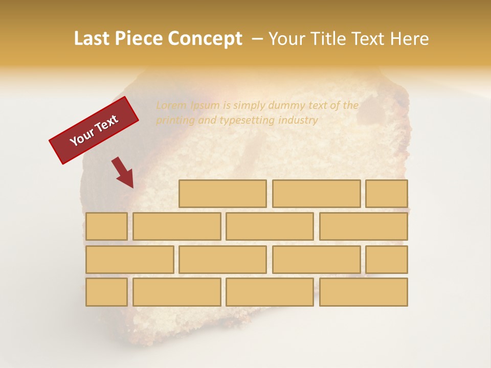 Bakery Pie Snack PowerPoint Template