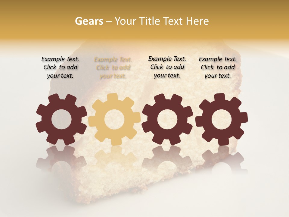 Bakery Pie Snack PowerPoint Template