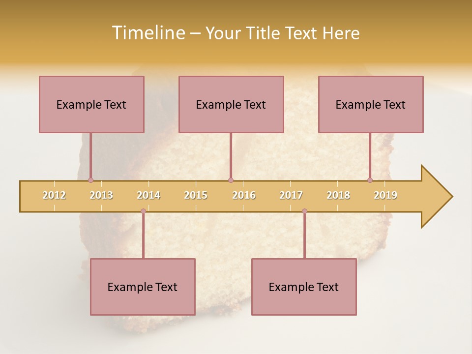 Bakery Pie Snack PowerPoint Template