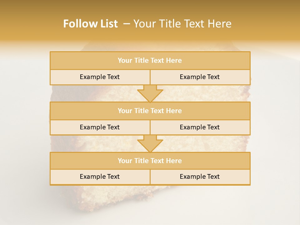 Bakery Pie Snack PowerPoint Template