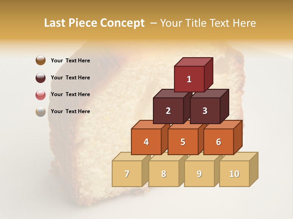 Bakery Pie Snack PowerPoint Template